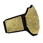 Big Gold Heavyweight Wrestling Title Belts Replica  Diecast Black Strap - Image 2