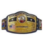 NWA Domed Globe Wrestling Championship Belt Heavyweight Wrestling Belt Replica,