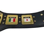 NWA Domed Globe Wrestling Championship Belt Heavyweight Wrestling Belt Replica, - Image 4