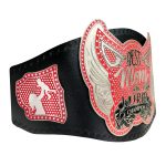 World Greatest Mom Wrestling Championship Belt Gold Coated Zinc Metal Real Leather Strap - Image 3
