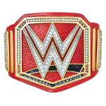 WWE Universal Championship Die Cast Belt Replica ,Blue&Red&Black Leather Strap - Image 5