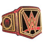New Roman Reigns 1,316 Days Signature Series Championship Title Belt Black/Red Replica, - Image 3