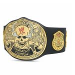 W Smoking Skull Stone Cold Heavyweight Championship Belt Replica, - Image 2