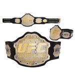 Ultimate Fight Championship Title Wrestling Belt - 4mm Metal Heavy Leather Strap Replica, - Image 3