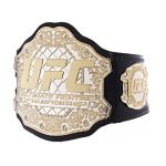 Ultimate Fight Championship Title Wrestling Belt - 4mm Metal Heavy Leather Strap Replica, - Image 2
