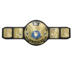 WF Big Eagle Championship Title Wrestling Belts Replica Black Strap