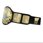 WF Big Eagle Championship Title Wrestling Belts Replica Black Strap - Image 3