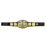 Black Intercontinental Heavyweight Wrestling Championship Belt Replica , - Image 4