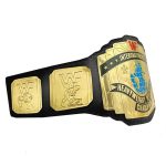 Black Intercontinental Heavyweight Wrestling Championship Belt Replica , - Image 3