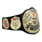 WF Smoking Skull Stone Cold Heavyweight Championship Belt Replica, - Image 2