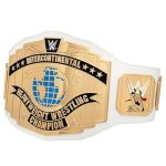 White Intercontinental Heavyweight Wrestling Championship Belt Replica , - Image 2