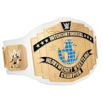 White Intercontinental Heavyweight Wrestling Championship Belt Replica , - Image 3