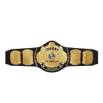 Black Winged Eagle Championship World Heavyweight Title Belt Replica, - Image 4