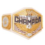 Women's United States Championship Wrestling Die Cast Title Belt Replica, - Image 3